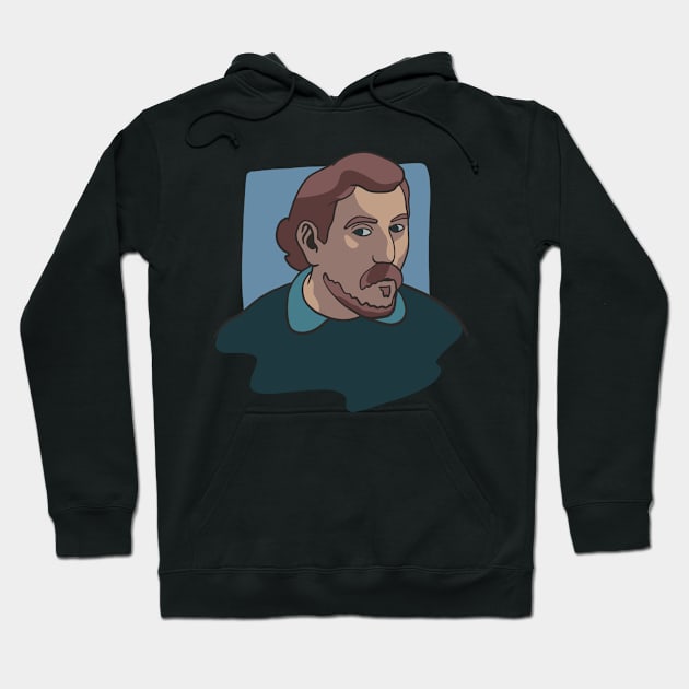 Paul Gauguin Portrait Hoodie by isstgeschichte